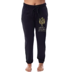 Game Of Thrones House Of The Dragon Womens' Sleep Jogger Pajama Pants Black -Intimo GUEST 9e5203f4 1245 49be b753 0437964d84cc