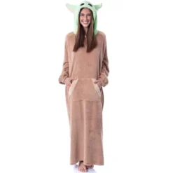 Star Wars The Mandalorian Baby Yoda Costume Adult Wearable Blanket Pullover Robe Brown 11 Star Wars The Mandalorian Baby Yoda Costume Adult Wearable Blanket Pullover Robe Brown -Intimo GUEST 9f7f0605 8cc6 4870 b665 3e89dced0f7c