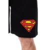 DC Comics Mens' Superman 'S' Logo Icon Character Sleep Pajama Shorts Black -Intimo GUEST 9f985c56 3784 458b a214 981c7368aaa9