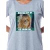 Star Wars Womens' Movie Chewbacca Salon Funny Nightgown Sleep Pajama Grey -Intimo GUEST a03b92b7 28c5 47c5 ae8d b6a7983221ab