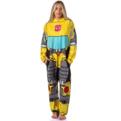 Transformers Men's Retro Character Union Suit One Piece Costume Pajama -Intimo GUEST a087297c f944 4f7c 8a1e d414dcf6d762