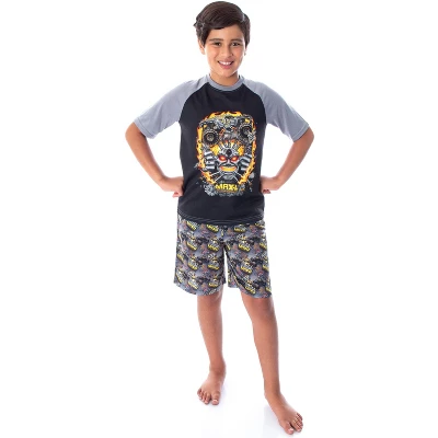 Monster Jam Boys' MAX-D Monster Truck 2 PC Shirt And Shorts Pajama Set 6 Monster Jam Boys' MAX-D Monster Truck 2 PC Shirt And Shorts Pajama Set - Image 4