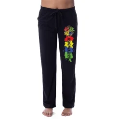 Harry Potter Womens' Hogwarts Splatter Paint House Crest Sleep Pajama Pants Black -Intimo GUEST a0e549dd a17b 43a5 ac05 92f48ac15a16