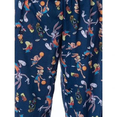 Looney Tunes Boys' Space Jam Tune Squad Movie Raglan Sleep Pajama Set Blue 5 Looney Tunes Boys' Space Jam Tune Squad Movie Raglan Sleep Pajama Set Blue - Image 3