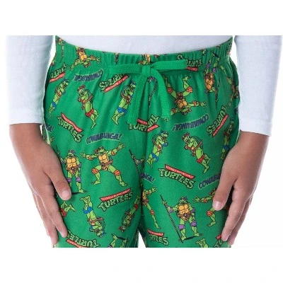 Nickelodeon Boys' Teenage Mutant Ninja Turtles TMNT Kids Pajama Pants Green 5 Nickelodeon Boys' Teenage Mutant Ninja Turtles TMNT Kids Pajama Pants Green - Image 3
