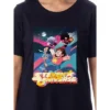 Steven Universe Womens' TV Show Characters Nightgown Sleep Pajama Shirt Black -Intimo GUEST ac000987 a1ae 4fd6 9144 c54b2075ad18