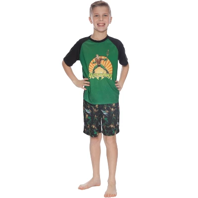 INTIMO Aquaman Justice League Pajama Short Set 3 INTIMO Aquaman Justice League Pajama Short Set
