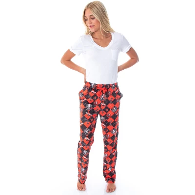 DC Comics Harley Quinn Women's Classic Character Sleep Lounge Pajama Pants Classic Harley 5 DC Comics Harley Quinn Women's Classic Character Sleep Lounge Pajama Pants Classic Harley - Image 3