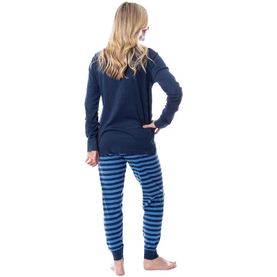 Disney Adult Unisex Frozen Movie Film Olaf Sweater Sleep Pajama Set Blue 5 Disney Adult Unisex Frozen Movie Film Olaf Sweater Sleep Pajama Set Blue - Image 3