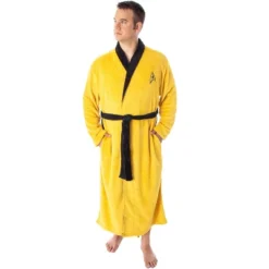 Star Trek TOS Adult Costume Fleece Plush Robe Bathrobe - Big And Tall -Intimo GUEST aed222d8 6160 4443 8ad8 2885145cbb90