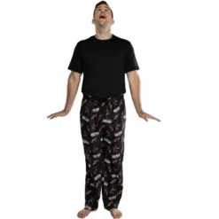 Marvel Men's Iron Man Retro Allover Print Loungewear Pajama Pants Black -Intimo GUEST af62b77b f6f0 49c3 8976 3b9ca658fee1