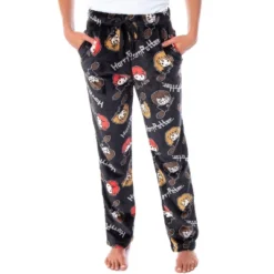 Harry Potter Juniors' Allover Chibi Characters Minky Plush Pajama Pants -Intimo GUEST b2b0be4a e3e3 4b06 b3c3 141c01b3b913