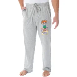 Nickelodeon Men's Rugrats Chuckie Finster Woke Up Like This Pajama Pants Heather Grey 7 Nickelodeon Men's Rugrats Chuckie Finster Woke Up Like This Pajama Pants Heather Grey -Intimo GUEST b495902c 03cb 4d50 a355 48c474bd5f51
