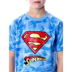 DC Comics Boys' Justice League Digital Camo Superman 2 PC Pajama Set Blue 9 DC Comics Boys' Justice League Digital Camo Superman 2 PC Pajama Set Blue -Intimo GUEST b55f8477 614b 4f11 8b30 8718722d742a