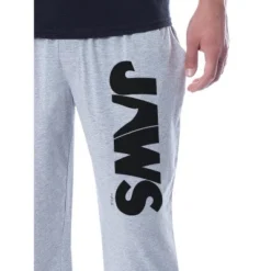 Jaws Mens' Classic Film Movie Title Logo Distressed Sleep Pajama Set Multicolored -Intimo GUEST b65cef94 8a69 4266 846c c621f5e6cb9b