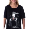 Disney Princess Women's Villains Evil Queen Nightgown Sleep Shirt Black -Intimo GUEST b99b1dcb 0f00 4ce4 89cc 3ce45cbfdf0c