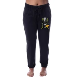 Seinfeld Womens' TV Show Elaine Character Sleep Jogger Pajama Pants Black -Intimo GUEST ba40b5ce 1668 472c 95a9 240d581dd222