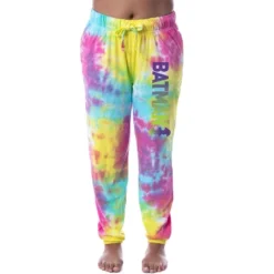 DC Comics Womens' Batman Bat Tie Dye Ombre Sleep Jogger Pajama Pants Multicolored -Intimo GUEST bb97e18f 3e0b 4eae 8719 4222bde7d8df