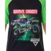 Monster Jam Boys' Grave Digger Monster Truck Shirt And Shorts Pajama Set -Intimo GUEST bc04c4dd e4e0 41e6 bc88 0a9e12a22c84