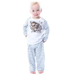 Where The Wild Things Are Little Boys' Rumpus Start Striped Pajama Sleep Set Multi -Intimo GUEST bc4b4cec afaf 431f b0b4 01617e05b050