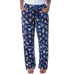 Nickelodeon Womens' Avatar The Last Airbender Chibi Character Pajama Pants Blue -Intimo GUEST bcd83c91 f062 435a 865d 9df2d294eb53