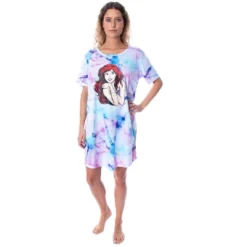 Disney Princess Women's Little Mermaid Ariel Tie Dye Nightgown Sleep Shirt 11 Disney Princess Women's Little Mermaid Ariel Tie Dye Nightgown Sleep Shirt -Intimo GUEST bd4696c4 59af 41e7 bbea 8fb7ab4b39f9