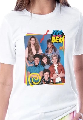 Saved By The Bell Womens' Character Bayside TV Show Sleep Pajama Set Multicolored 3 Saved By The Bell Womens' Character Bayside TV Show Sleep Pajama Set Multicolored