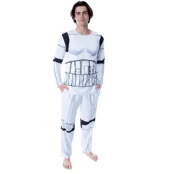 Star Wars Men's Stormtrooper Costume Long Sleeve Shirt And Pants Pajama Set White 7 Star Wars Men's Stormtrooper Costume Long Sleeve Shirt And Pants Pajama Set White -Intimo GUEST be460cde cdfe 4a2a ae24 44aea4b3092a