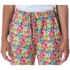 Nickelodeon Womens' SpongeBob SquarePants Patrick Character Pajama Pants Multicolored -Intimo GUEST bfeff8b3 9bdb 44e7 a63e ef107811e757