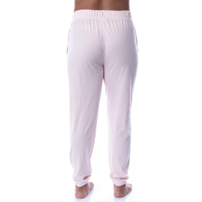 Nickelodeon ICarly Women's Television Series Logo Sleep Jogger Pajama Pants Pink 4 Nickelodeon ICarly Women's Television Series Logo Sleep Jogger Pajama Pants Pink - Image 2