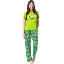 Disney Womens' Toy Story Movie Aliens Character Sleep Pajama Set Multicolored -Intimo GUEST c144ce7c f219 4dd7 a136 5667d59a5258