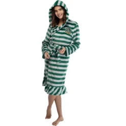 Harry Potter Juniors' Striped Ruffle Hooded Plush Fleece Robe 15 Harry Potter Juniors' Striped Ruffle Hooded Plush Fleece Robe -Intimo GUEST c15e8da6 41a0 425e b033 76725c08622d