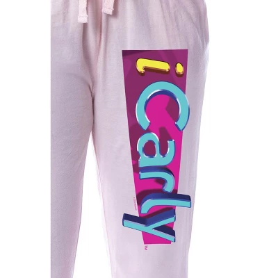 Nickelodeon ICarly Women's Television Series Logo Sleep Jogger Pajama Pants Pink 3 Nickelodeon ICarly Women's Television Series Logo Sleep Jogger Pajama Pants Pink