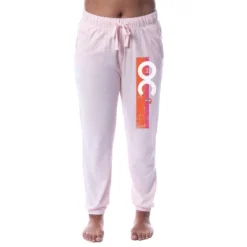 The O.C.: Television Series Womens' Logo Sleep Jogger Pajama Pants Pink -Intimo GUEST c8661432 151b 4586 befa e0336bfe940c