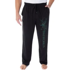 Harry Potter Pajama Pants Men's Expecto Patronum Stag Patronus Lounge Pants Black -Intimo GUEST c87cf8a1 27ca 4ad1 88ab 8557b69d79bb