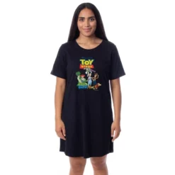 Disney Womens' Toy Story Movie Film Characters Nightgown Sleep Pajama Shirt Black 7 Disney Womens' Toy Story Movie Film Characters Nightgown Sleep Pajama Shirt Black -Intimo GUEST c94b2c12 5ade 4c8d 9ddb d445440ef5e6