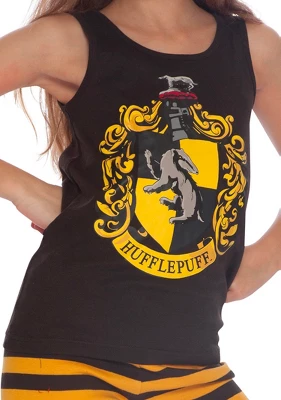 Harry Potter Girls Gryffindor House Crest Tank Top And Short Pajama 2pc Set 4 Harry Potter Girls Gryffindor House Crest Tank Top And Short Pajama 2pc Set - Image 3