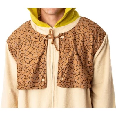 DreamWorks Shrek Mens' Movie Film Costume Footless Sleep Union Suit Multicolored 4 DreamWorks Shrek Mens' Movie Film Costume Footless Sleep Union Suit Multicolored - Image 2