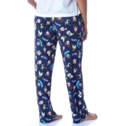 Nickelodeon Womens' Avatar The Last Airbender Chibi Character Pajama Pants Blue -Intimo GUEST cc5dcfe7 f094 48a6 9441 6c3172b0fc10