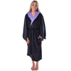 Disney Villains Women's Maleficent Costume Fleece Plush Robe Bathrobe -Intimo GUEST cdc441a4 dc96 4504 aa60 0ee627fb8467