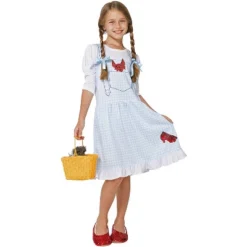 The Wizard Of Oz Girls Dorothy Costume Pajama Gown With Fleece Lined Ruby Slippers -Intimo GUEST ceb61a56 da5d 4987 aedb cedf3dd5a6f2