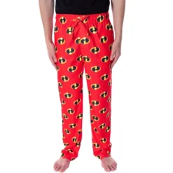 Disney Men's The Incredibles Original Logo Loungewear Sleep Pajama Pants Incredibles Logo -Intimo GUEST cee58504 7aee 4a5f 84ee ee9e00dc91be