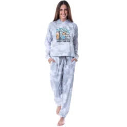 Star Wars Mandalorian Baby Yoda & Ahsoka Tano Womens' Cropped Hoodie Pajama Jogger Set Grey -Intimo GUEST cf6f6ff2 9ab0 4942 8160 2a4a125e8c23