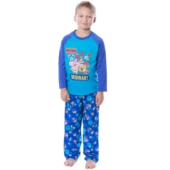 Nickelodeon Boys' SpongeBob SquarePants Anything But Ordinary Pajama Set Blue 9 Nickelodeon Boys' SpongeBob SquarePants Anything But Ordinary Pajama Set Blue -Intimo GUEST d5f2cc43 863e 42a4 b2a7 90f6f7701ffc