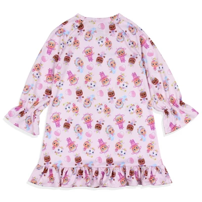 Cry Babies Magic Tears Girls' Show Unicorn Sleep Pajama Dress Nightgown Pink 5 Cry Babies Magic Tears Girls' Show Unicorn Sleep Pajama Dress Nightgown Pink - Image 3