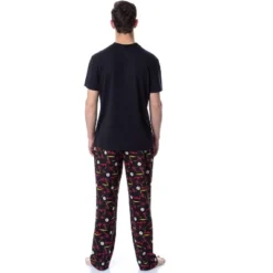 DC Comics Mens' Classic The Flash Crimson Comet Raglan Sleep Pajama Set Black 9 DC Comics Mens' Classic The Flash Crimson Comet Raglan Sleep Pajama Set Black -Intimo GUEST d77bb87e d0d4 428e 821f b9c1766ce4ed