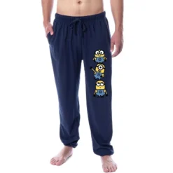 Despicable Me Mens' Minions Chibi Character Sleep Jogger Pajama Pants Navy -Intimo GUEST da5a99e1 2524 44b7 a6c9 61814883b712