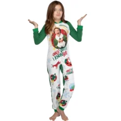Elf The Movie Kids' OMG Santa! I Know Him! One Piece Sleeper Pajama