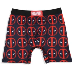 Marvel Mens' 2 Pack Deadpool Cat Symbol Boxers Underwear Boxer Briefs Black -Intimo GUEST dbb0febe 5ef0 4d30 96c1 b840efb73b69