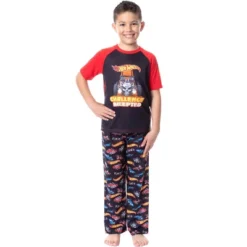 Hot Wheels Cars Boys' Challenge Accepted Raglan Sleep Pajama Set Black -Intimo GUEST dbceeaa1 95bb 4cff ba85 1cac8131e163